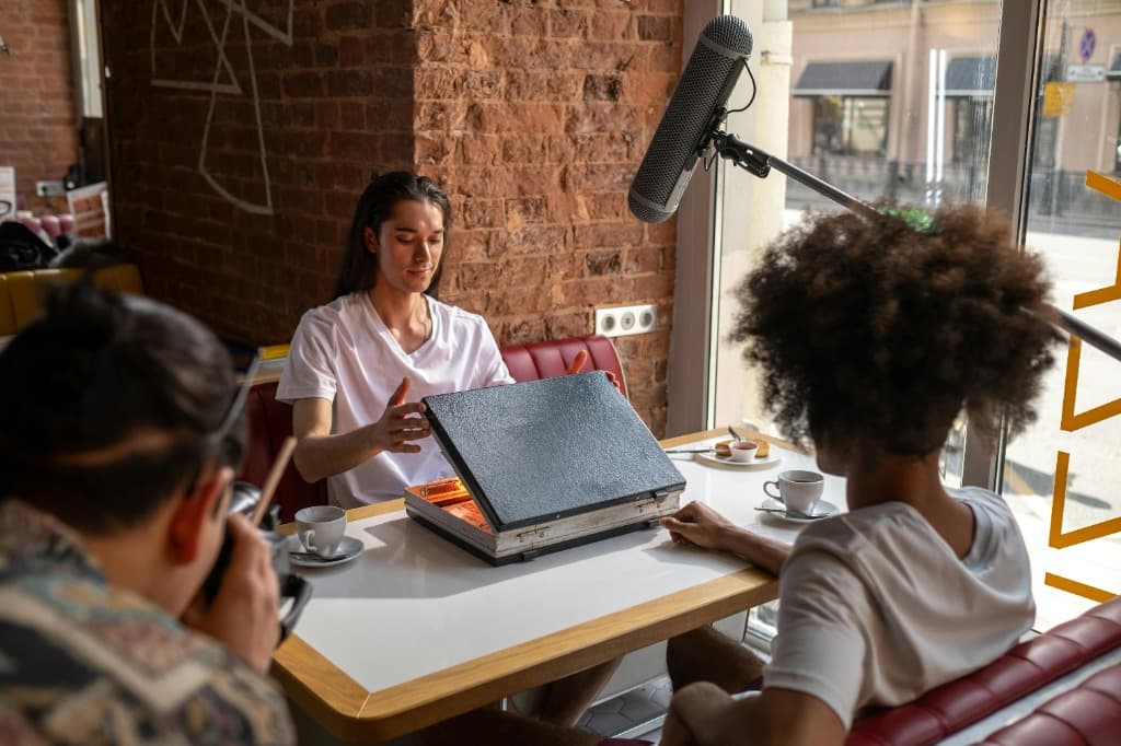 Creator working on brand deals